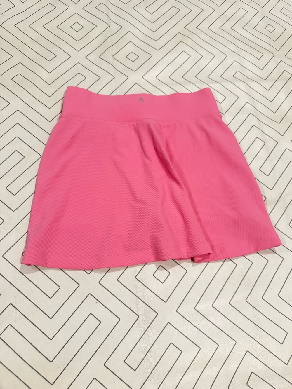 All Access Pink Ribbed Skort - Picture 9 of 10